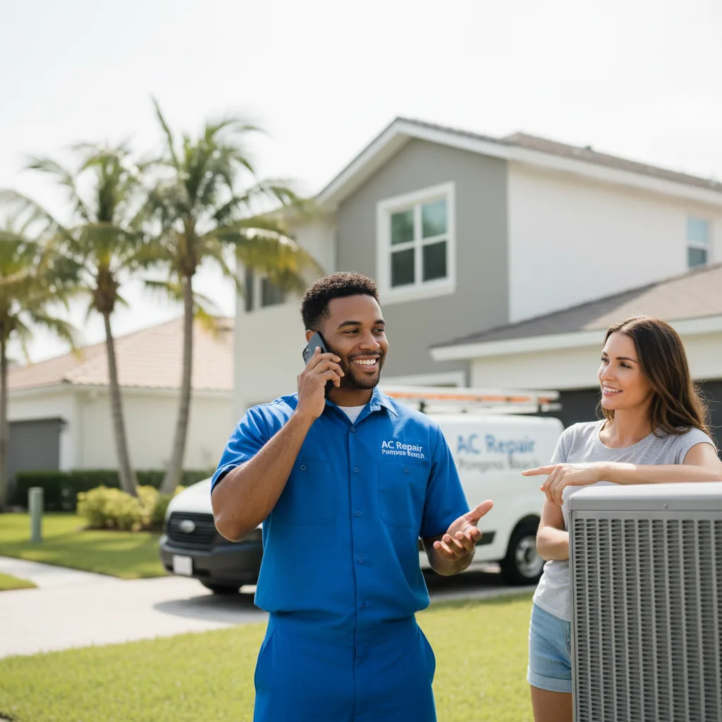 AC Repair Pompano Beach customer support in Ocean City